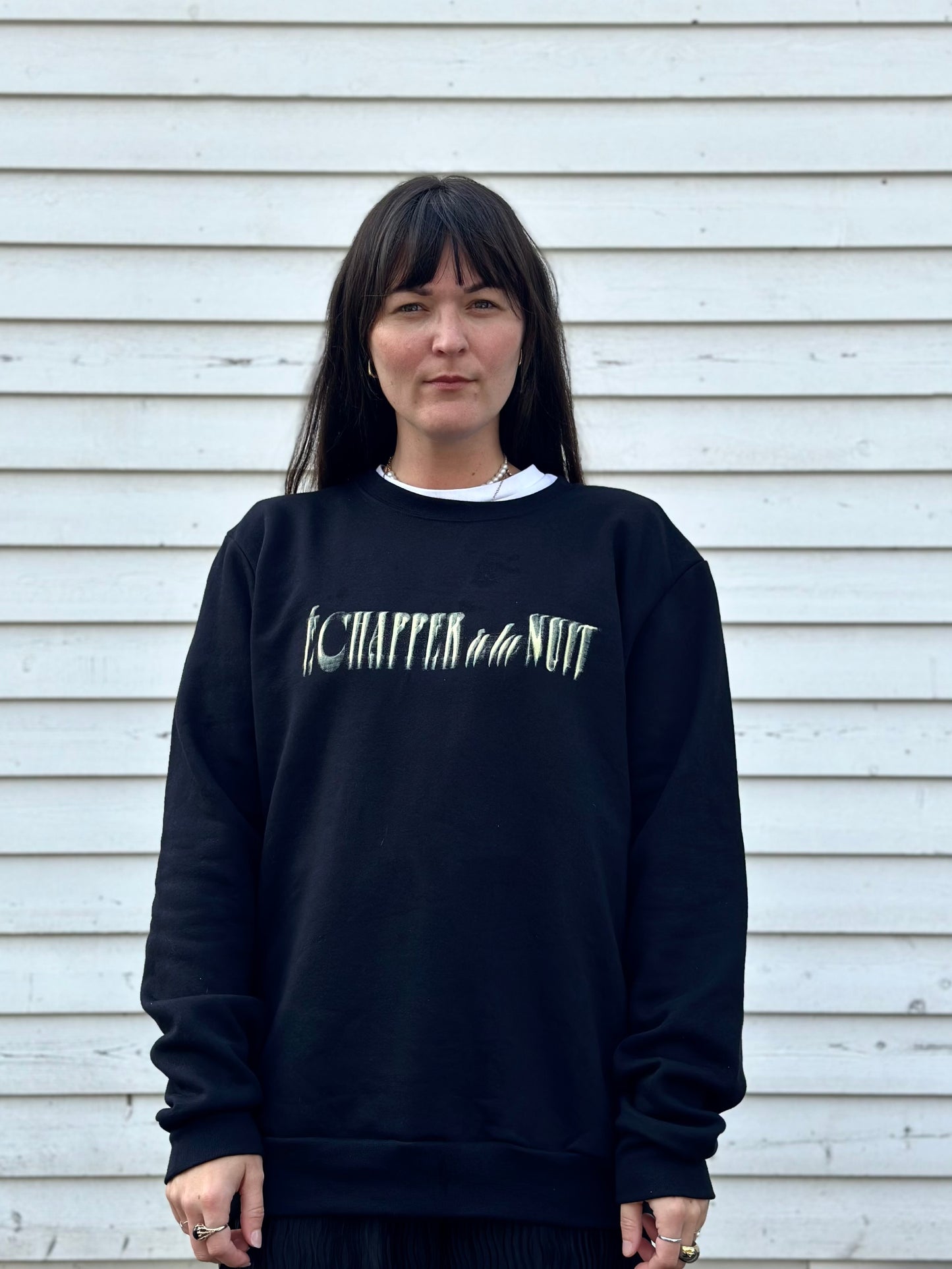 Les sœurs Boulay | Crewneck "Échapper à la nuit"